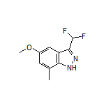 3-(Difluoromethyl)-5-methoxy-7-methyl-1H-indazole