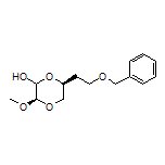 (3R,6S)-6-[2-(Benzyloxy)ethyl]-3-methoxy-1,4-dioxan-2-ol