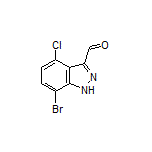 7-Bromo-4-chloro-1H-indazole-3-carbaldehyde