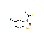 3-(Difluoromethyl)-5-fluoro-7-methyl-1H-indazole
