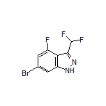 6-Bromo-3-(difluoromethyl)-4-fluoro-1H-indazole