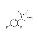3-(2,4-Difluorophenyl)-1-methylpyrrolidine-2,5-dione