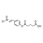 (E)-5-[4-(2-Nitrovinyl)phenoxy]-5-oxopentanoic Acid
