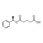 (R)-5-Oxo-5-(1-phenylethoxy)pentanoic Acid