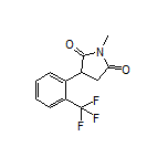1-Methyl-3-[2-(trifluoromethyl)phenyl]pyrrolidine-2,5-dione