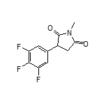 1-Methyl-3-(3,4,5-trifluorophenyl)pyrrolidine-2,5-dione