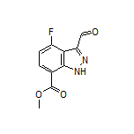 Methyl 4-Fluoro-3-formyl-1H-indazole-7-carboxylate