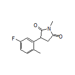3-(5-Fluoro-2-methylphenyl)-1-methylpyrrolidine-2,5-dione