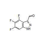 4,5,6-Trifluoro-1H-indazole-3-carbaldehyde