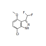 7-Chloro-3-(difluoromethyl)-4-methoxy-1H-indazole