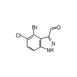 4-Bromo-5-chloro-1H-indazole-3-carbaldehyde