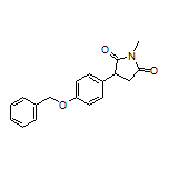 3-[4-(Benzyloxy)phenyl]-1-methylpyrrolidine-2,5-dione