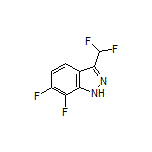 3-(Difluoromethyl)-6,7-difluoro-1H-indazole
