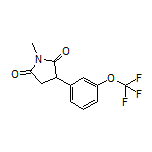 1-Methyl-3-[3-(trifluoromethoxy)phenyl]pyrrolidine-2,5-dione