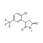3-[2-Chloro-5-(trifluoromethyl)phenyl]-1-methylpyrrolidine-2,5-dione