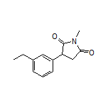 3-(3-Ethylphenyl)-1-methylpyrrolidine-2,5-dione