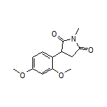 3-(2,4-Dimethoxyphenyl)-1-methylpyrrolidine-2,5-dione