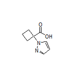 1-(1H-Pyrazol-1-yl)cyclobutanecarboxylic Acid