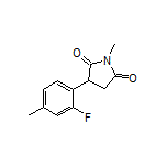 3-(2-Fluoro-4-methylphenyl)-1-methylpyrrolidine-2,5-dione