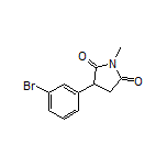 3-(3-Bromophenyl)-1-methylpyrrolidine-2,5-dione