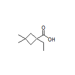 1-Ethyl-3,3-dimethylcyclobutanecarboxylic Acid