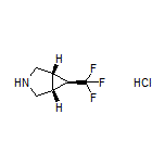 exo-6-(Trifluoromethyl)-3-azabicyclo[3.1.0]hexane Hydrochloride
