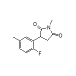 3-(2-Fluoro-5-methylphenyl)-1-methylpyrrolidine-2,5-dione