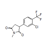 3-[3-Chloro-4-(trifluoromethyl)phenyl]-1-methylpyrrolidine-2,5-dione