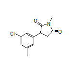 3-(3-Chloro-5-methylphenyl)-1-methylpyrrolidine-2,5-dione