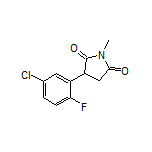 3-(5-Chloro-2-fluorophenyl)-1-methylpyrrolidine-2,5-dione