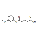 5-(3-Methoxyphenoxy)-5-oxopentanoic Acid