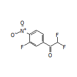 2,2-Difluoro-1-(3-fluoro-4-nitrophenyl)ethanone