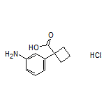 1-(3-Aminophenyl)cyclobutanecarboxylic Acid Hydrochloride