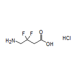 4-Amino-3,3-difluorobutanoic Acid Hydrochloride