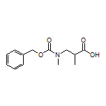 3-[Cbz-(methyl)amino]-2-methylpropanoic Acid