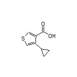 4-Cyclopropylthiophene-3-carboxylic Acid