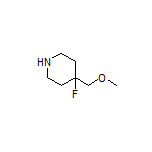 4-Fluoro-4-(methoxymethyl)piperidine