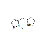 (S)-1-Methyl-5-(pyrrolidin-2-ylmethyl)-1H-pyrazole