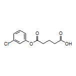 5-(3-Chlorophenoxy)-5-oxopentanoic Acid