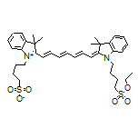 4-[2-[(1E,3E,5E,7E)-7-[1-[4-(Ethoxysulfonyl)butyl]-3,3-dimethylindolin-2-ylidene]hepta-1,3,5-trien-1-yl]-3,3-dimethyl-3H-indol-1-ium-1-yl]butane-1-sulfonate