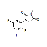 1-Methyl-3-(2,3,5-trifluorophenyl)pyrrolidine-2,5-dione