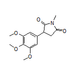 1-Methyl-3-(3,4,5-trimethoxyphenyl)pyrrolidine-2,5-dione