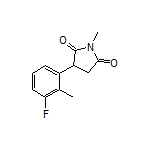3-(3-Fluoro-2-methylphenyl)-1-methylpyrrolidine-2,5-dione