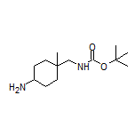4-[(Boc-amino)methyl]-4-methylcyclohexanamine