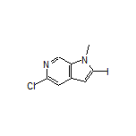 5-Chloro-2-iodo-1-methyl-6-azaindole