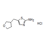 5-[(Tetrahydrofuran-3-yl)methyl]thiazol-2-amine Hydrochloride