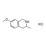 7-Methoxy-3-methyl-1,2,3,4-tetrahydroisoquinoline Hydrochloride