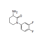 3-Amino-1-(3,4-difluorophenyl)piperidin-2-one