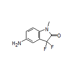 5-Amino-3,3-difluoro-1-methylindolin-2-one