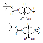 cis-5-Boc-hexahydro-1H-thieno[3,4-c]pyrrole-3a-carboxylic Acid 2,2-Dioxide